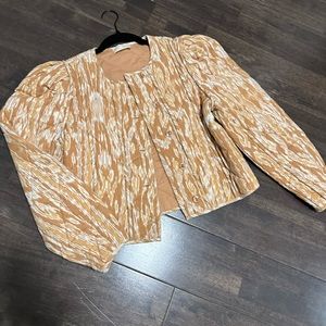 NWOT Ulla Johnson Handmade quilted Arabella Jacket